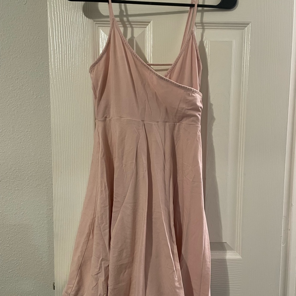 Short pink dress